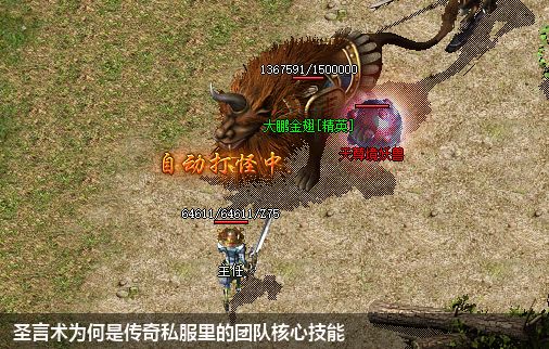 圣言术为何是传奇私服里的团队核心技能