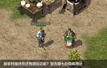 2026复古传奇私服必看：新手村接待员的7个隐藏功能（附速通攻略）