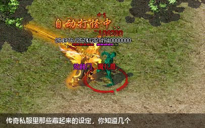 传奇私服里那些藏起来的设定，你知道几个