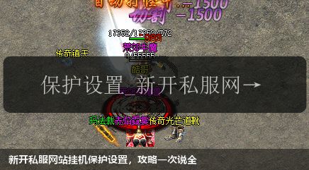 新开私服网站挂机保护设置，攻略一次说全