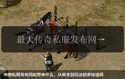 传奇私服发布网能带来什么,从版本到玩法的多样选择